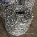 Alibaba China 1.8mm 2.0mm 2.5mm alambre de púas galvanizado alambre de púas galvanizado por rollo